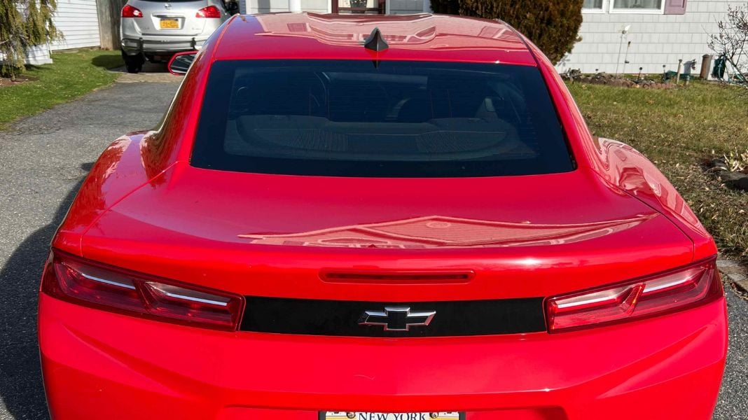 Chevrolet Camaro Before Rear Gallery