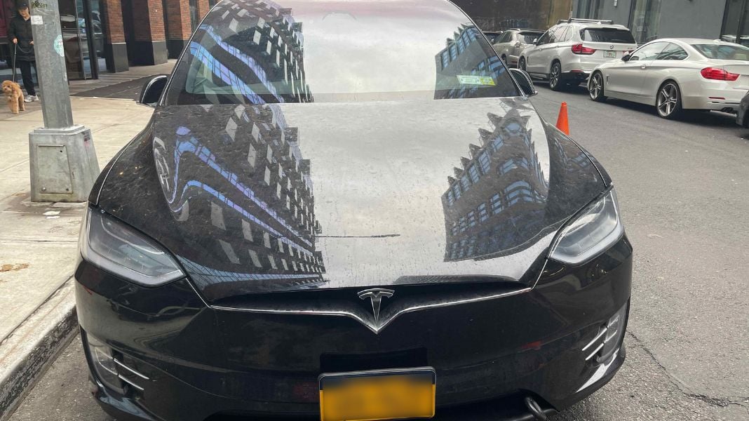 Tesla X Front Before Detail