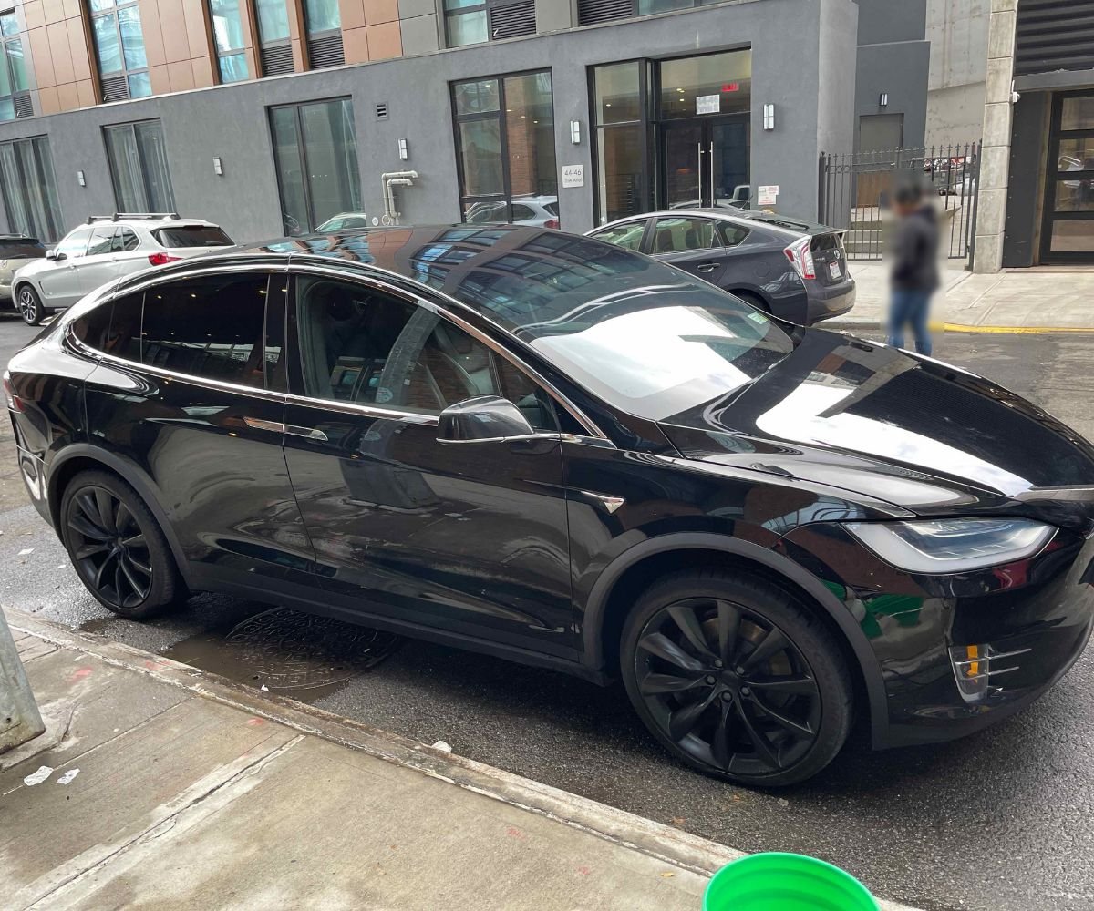 Tesla X Front Side After Detailing Gallery