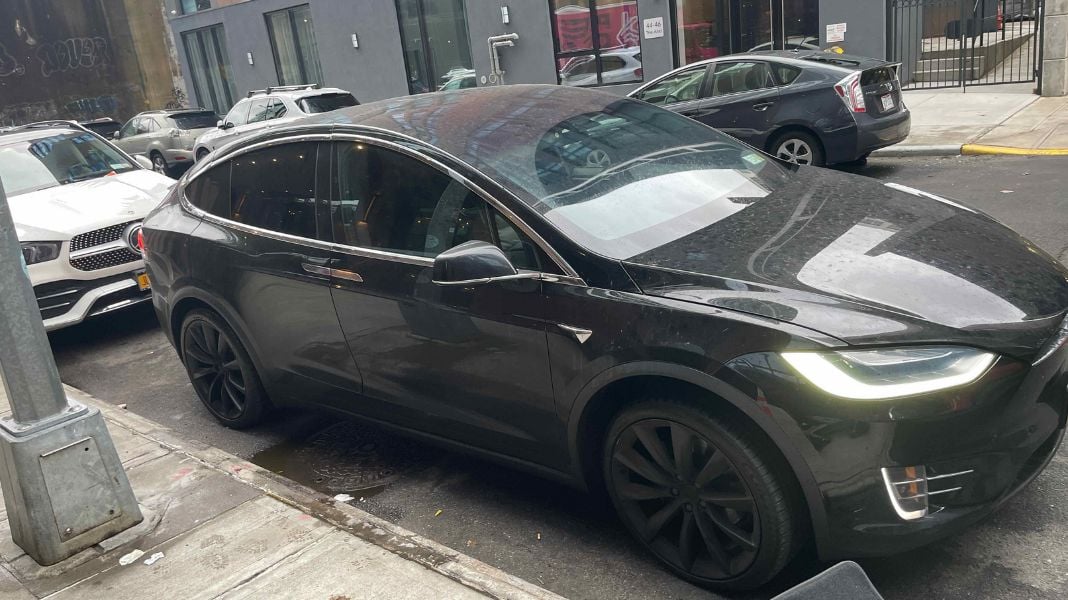 Tesla X Front Side Before Detail